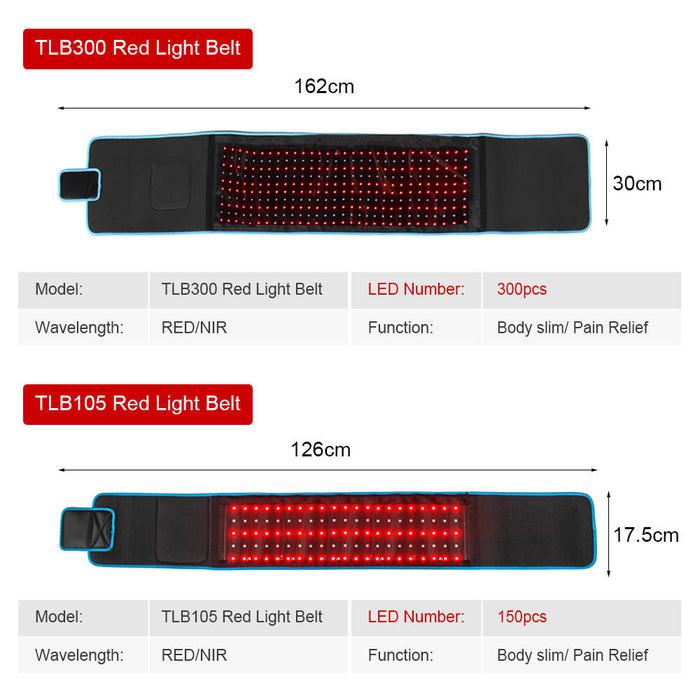 Red Light Therapy Belt for Back Pain Relief and More